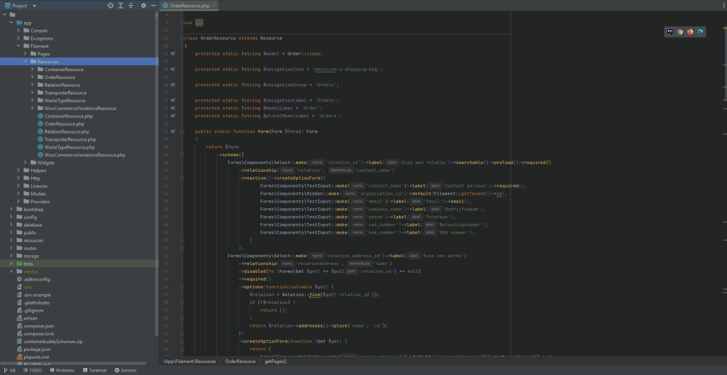 webapplicatie laten maken
